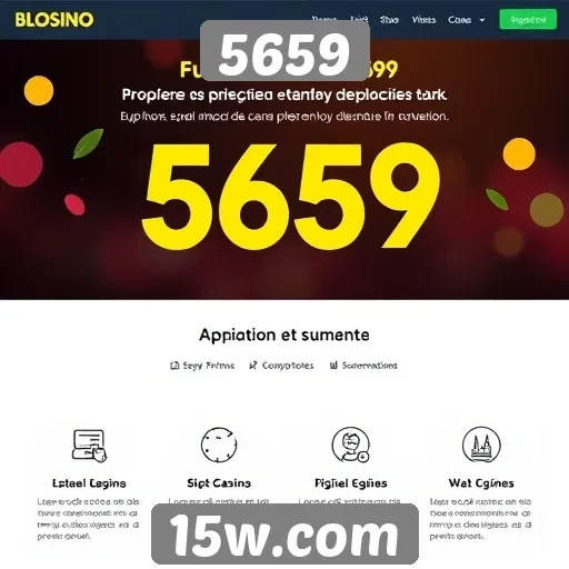 Análise das principais funcionalidades do site 5659