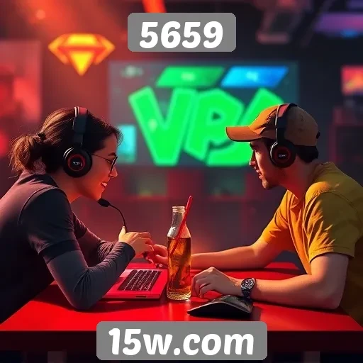O impacto da comunidade gamer no site 5659