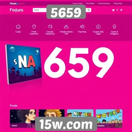 Principais recursos e funcionalidades do site 5659