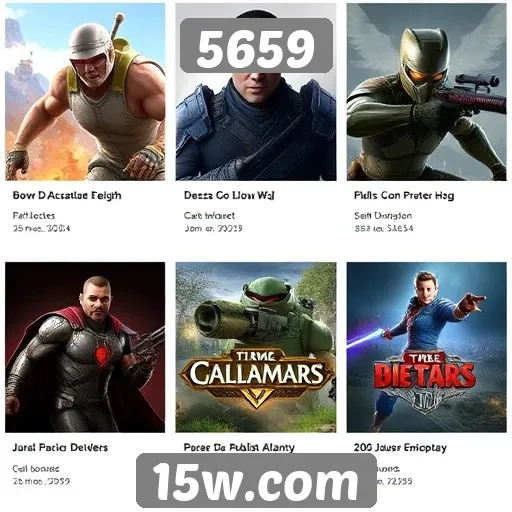 Avaliações de jogos recentes no site 5659