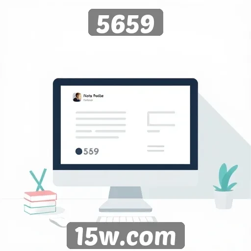 Experiências de usuários no site 5659
